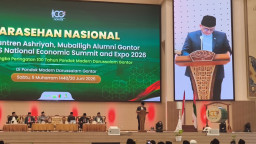 Satu Abad Gontor: Wamenag Puji Peran Pesantren Cetak Generasi Mendunia