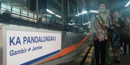 Antusiasme Meroket, Daop 9 Luncurkan KA Pandalungan 2 Relasi Jember-Jakarta