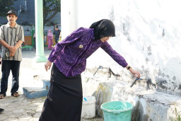 Mbak Vinanda Cek Gangguan Air Akibat Sumur Pompa Produksi Wilis 1 PDAM Rusak