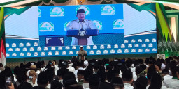 Tutup Munas-Konbes di Bangkalan, Prabowo: NU Benteng Penyelamat Bangsa