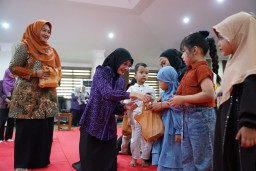 Mbak Vinanda Ajak Orang Tua Perbanyak Protein Hewani, Cegah Balita Stunting