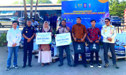 Ahli Waris Pekerja Rentan di Sidoarjo Terima Santunan JKM Rp42 Juta