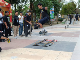 Perayaan Hari Skateboard Sedunia di Tulungagung, Keluhkan Minimnya Pembinaan