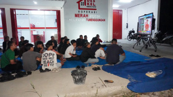 Gegap Gempita Piala Dunia 2026, KDMP di Lamongan Disulap Jadi Tempat Nobar