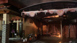 Rumah Janda di Plosoklaten Kediri Diduga Dibakar Mantan Suami