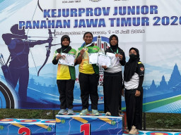 Kontingen Panahan Kota Probolinggo Berjaya di Kejurprov Junior Jatim 2026