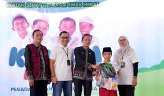 Pegadaian Gelar Khitan Massal Gratis untuk 125 Anak di Jatim