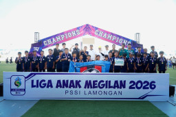 Liga Anak Megilan: Pijakan Lahirnya Talenta Pesepakbola Muda di Lamongan