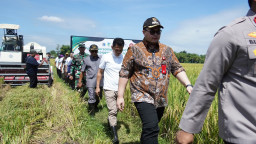 Ini Upaya Mas Dhito Jaga Pengairan Lahan Petani Kediri di Musim Kemarau