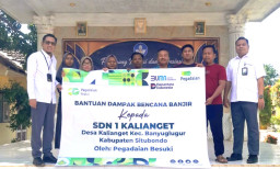 Pegadaian Besuki Bantu Perbaikan SDN 1 Kalianget Usai Diterjang Banjir