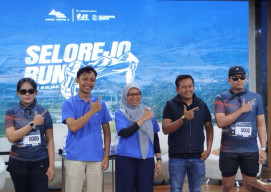 Pemandangan Alam dan Ragam Trek Jadi Daya Tarik Selorejo Run Challenge Malang