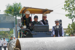 TMMD ke-129 di Desa Tlemang Lamongan Bangun Jalan, RTLH hingga Irigasi