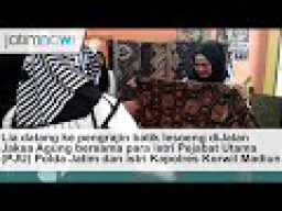 Video: Ketua Bhayangkari Kunjungi Pengrajin Batik di Ponorogo