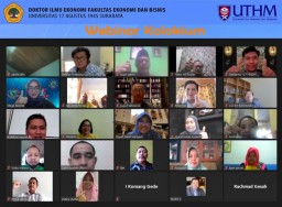 Kampus di Surabaya ini Gelar Webinar Kolokium