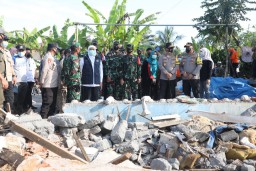 Pembangunan Rumah Rusak Akibat Gempa Malang Dikebut