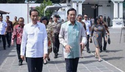 Presiden Jokowi Menemui Sultan Hamengku Buwono X
