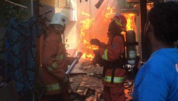 15 Rumah di Margorukun Surabaya Ludes Terbakar