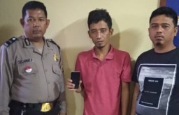 Ditinggal Kabur Temannya, Jambret HP ini Menyerah di Tangan Warga