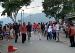 Adu Jotos di Telaga Sarangan Magetan Hanya Dipicu Perkara Sate