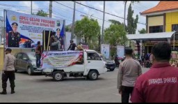 Aksi Damai Dukung Polisi Tuntaskan Aduan Wabup Terhadap Bupati Bojonegoro