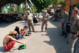 Tiga Anak Jalanan Diciduk, Satu di Antaranya Diduga Hamil