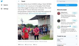 Diduga Langgar Prokes, Andie Peci dan Dua Buruh Diamankan Polisi