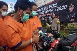 Ungkap 105 Kasus Kriminal, Polresta Banyuwangi Tangkap 78 Pelaku