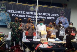 Catatan Kejahatan dan Ungkap Kasus di Kota Probolinggo Tahun 2020