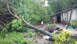 Angin Kencang Sapu Dua Rumah di Bojonegoro
