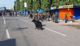 Anjing Pelacak Ikut Amankan Lebaran 2019 di Ponorogo