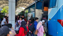 Arus Balik Lebaran 2019, Ribuan Penumpang Padati Terminal Ponorogo