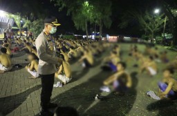 Bubarkan Balap Liar di Kota Malang, Polisi Ciduk Ratusan Remaja