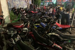 Balap Liar di Sidoarjo Dibubarkan, 100 Motor Disita