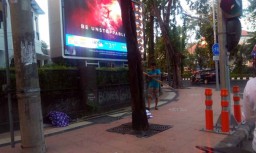Baliho Ketum HIPMI Jatim Dicopot Setelah 'Ditegur' Pemkot Surabaya