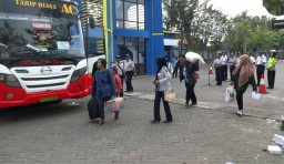 Ratusan Warga Tulungagung dan Ponorogo Balik Gratis ke Surabaya