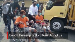 Video: Bandit Bersenjata Bom Ikan Diringkus