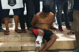 Dor! Polisi Lumpuhkan Bandit Jalanan Bersenjata Pedang di Jombang