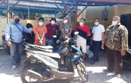 Dua Bandit Motor Disergap dalam Kamar Kos Selang Satu Jam Beraksi