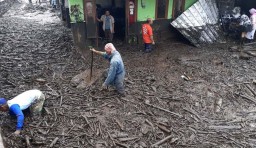 250 Keluarga Terdampak Banjir Lumpur di Lereng Gunung Ijen