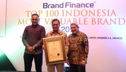 Bank Jatim Raih 'Indonesia's Top 100 Most Valuable Brands 2019'