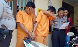 Bapak di Kediri Ajak Anaknya yang Masih SMA Curi 9 Motor