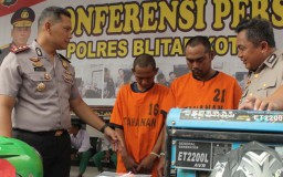 Catatan Kejahatan Dua Begal Perampas HP Pelajar di Blitar