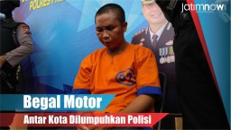 Video: Begal Motor Antar Kota Dilumpuhkan Polisi