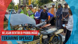 Video: Belasan Bentor di Probolinggo Terjaring Operasi