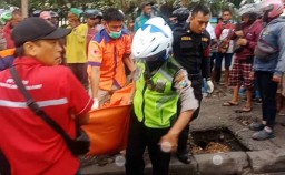 Motor Tersenggol Truk Trailer, Seorang Biker Tewas