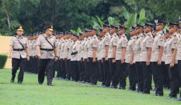 Lulus Pendidikan, 318 Bintara Polri Siap Amankan Pemilu