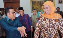 Bertemu Gubernur Khofifah, Cak Imin Berharap Jatim Lebih Maju