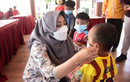 Kasus Covid-19 di Mojokerto Masih Tinggi, Bupati Ingatkan Pentingnya Masker
