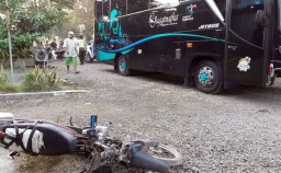 Dua Motor Ditabrak Bus di Probolinggo, Satu Orang Tewas