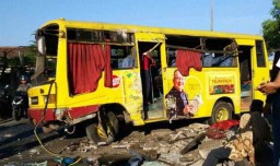 Bus Jurusan Mojokerto-Pasuruan Terguling, Ini Kesaksian Penumpang